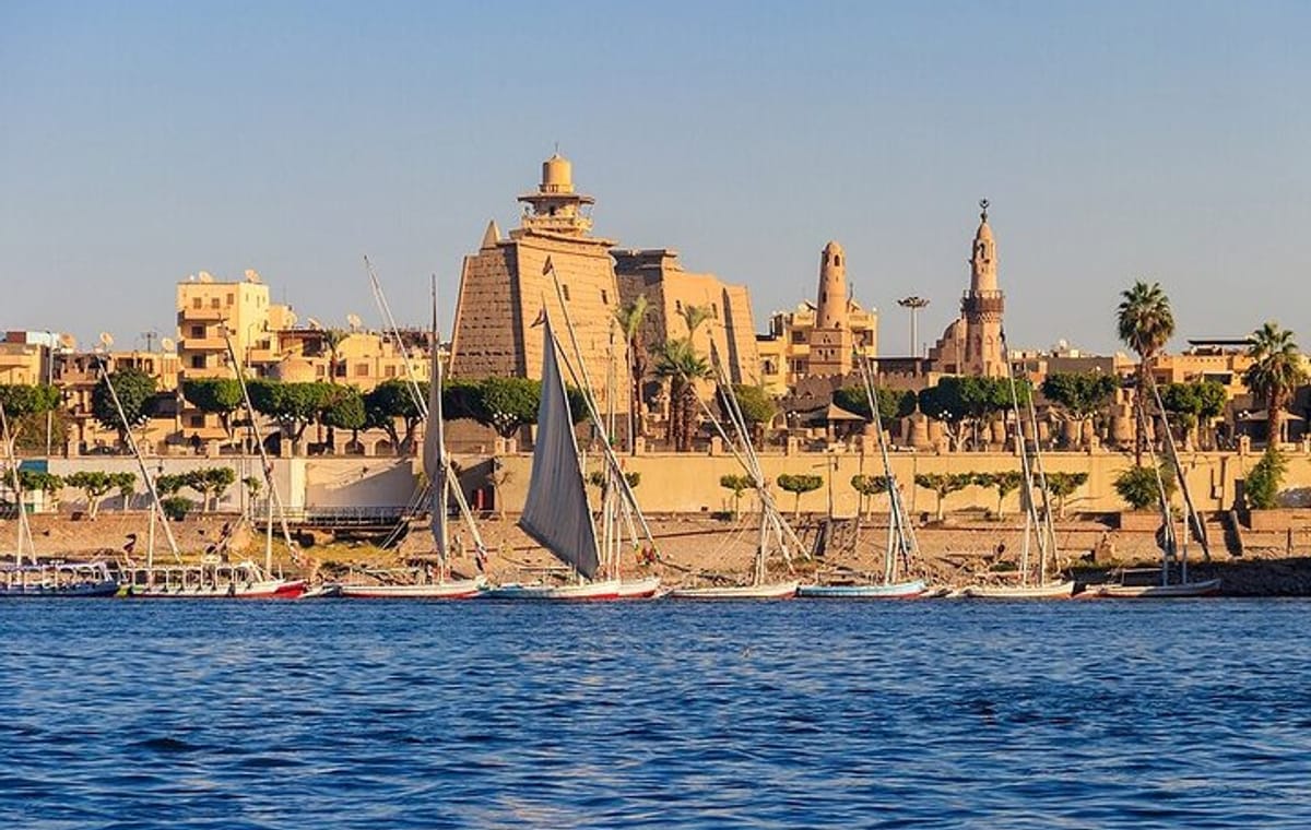 Luxor Sunset Felucca, Luxor Temple & Karnak Sound Light Show