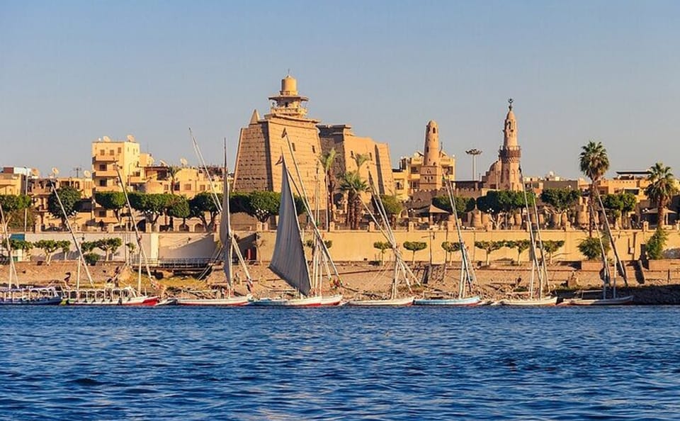 Sunset Felucca Ride and Karnak Temple Sound Show in Luxor