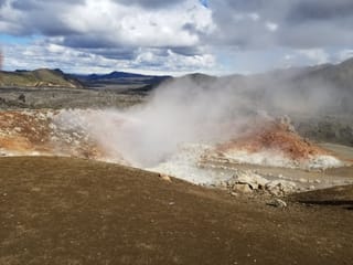 At the roots of Brennisteinsalda
