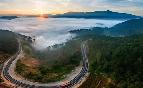 Bike and Hike Adventure to Lang Biang Peak in Dalat
