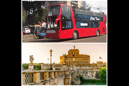 Skip-the-Line Castel Sant’Angelo & Panoramic Bus Tour in Rome