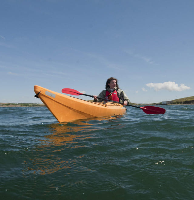 Sea Kayaking in Killary Fjord from Delphi Valley. Mayo. Guided.