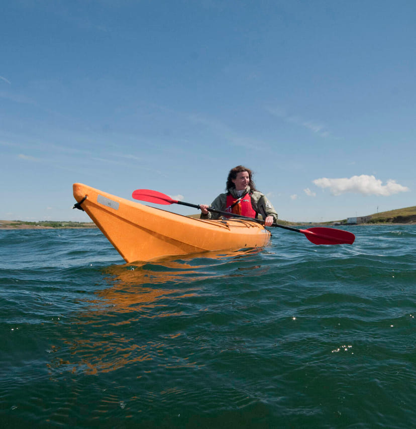 Sea kayaking in Killary fjord. Delphi. Mayo. Guided. 3 hours. 2