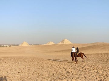 Giza Dessert Horseback Ride – Hidden Pyramids Experience