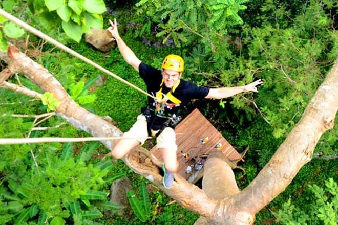 Flying Hanuman Ziplining Experience photo 5