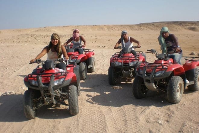 Private day ,Quad bike adventure tour to Giza Pyramids from Cairo 5