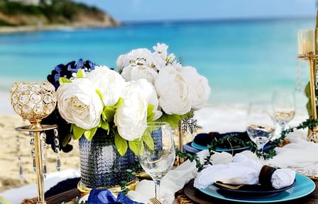 Private Gourmet Picnic on the Beach in Philipsburg, Sint Maarten