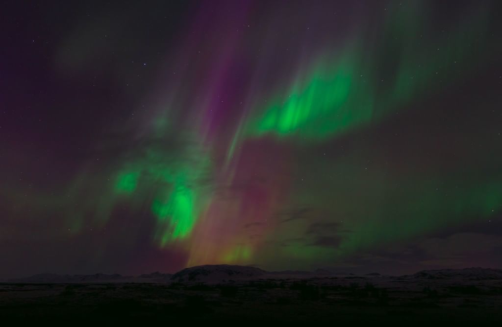 Northern Lights Aurora Borealis in Iceland
