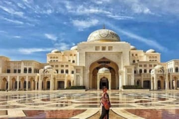 Abu Dhabi Tour Grand Mosque Heritage Qasr Al Watan Included