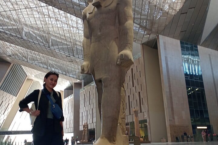 Hurghada to Cairo Private Tour Pyramids Grand Museum Camel Ride