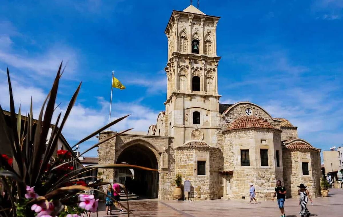 Paphos: Larnaca & Divided Nicosia Sightseeing Tour