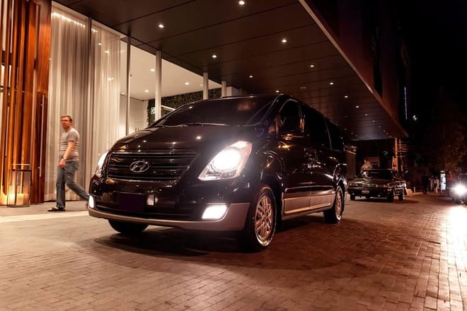 Private Transportation Service Within Guatemala City on a Minibus with A/C 7