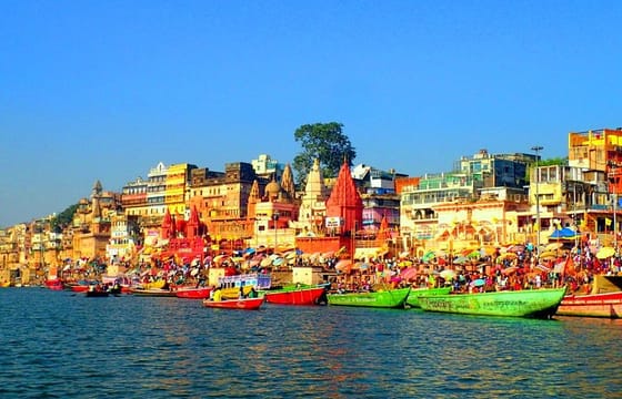Holi Tour of Varanasi includes Boat ride and Breakfast.