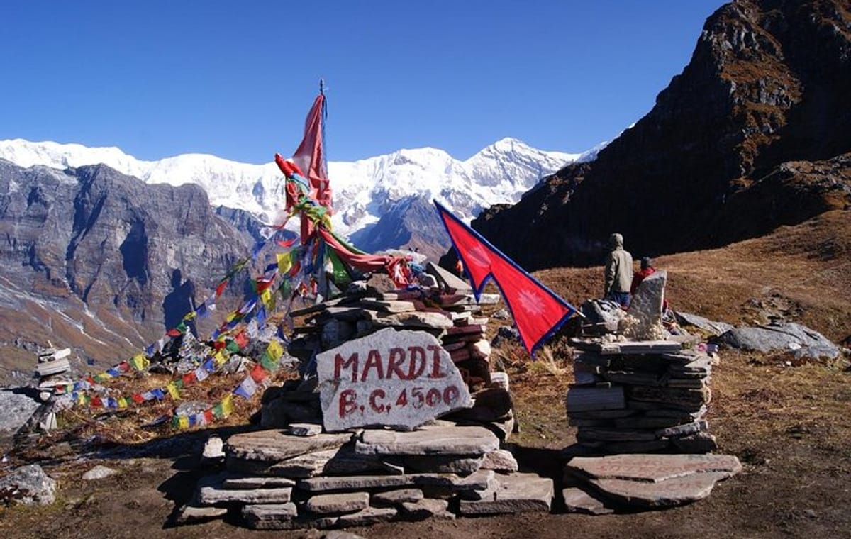 Mardi Himal Trekking from Kathmandu by Flight