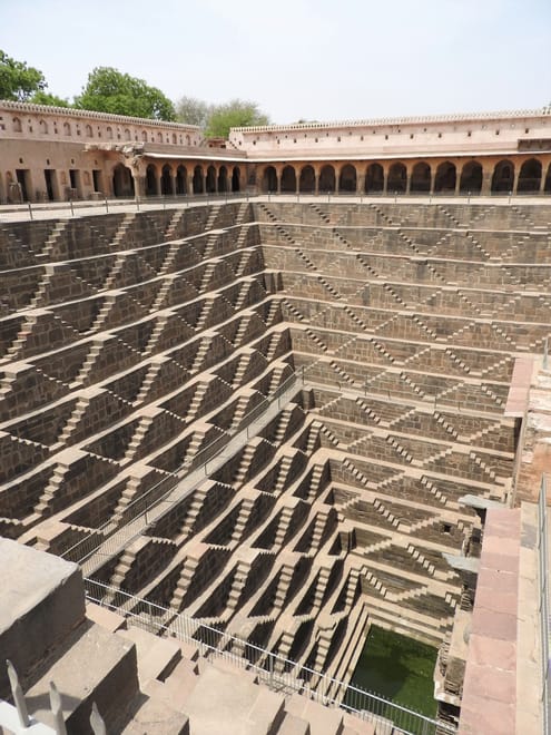 Steps in Chand Baori