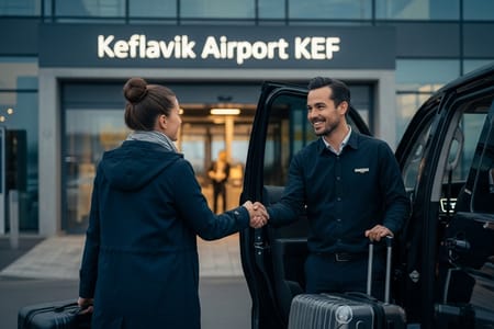 Keflavik Airport Taxi & Private Transfer to Reykjavik | IceTransfer
