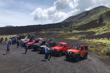 Volcano Jeep Adventure and Ubud Tour