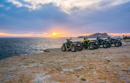 Hurghada Quad Bike Tour of the Desert and Red Sea
