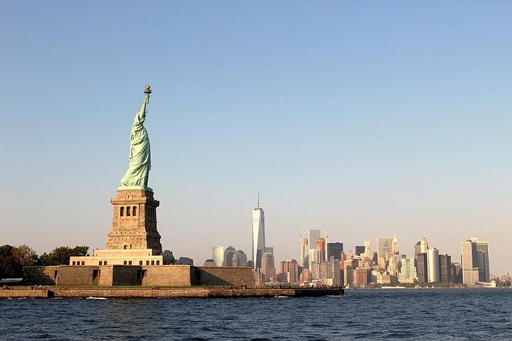 new york statue of liberty sunset cruise