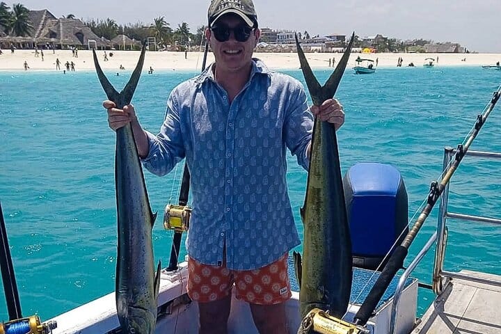 Catch your dinner with an expert local guide on this private deep-sea fishing adventure off Kendwa Beach, Zanzibar!