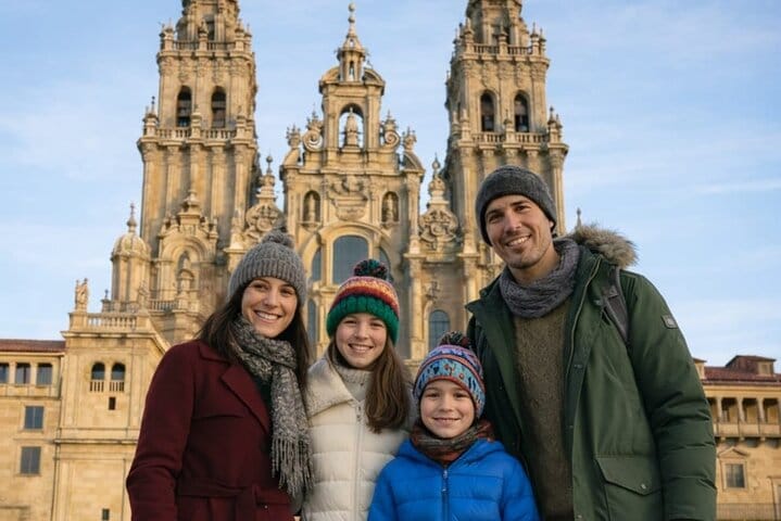 SANTIAGO DE COMPOSTELA + BRAGA: Private Tour from Porto