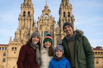 SANTIAGO DE COMPOSTELA + BRAGA: Private Tour from Porto