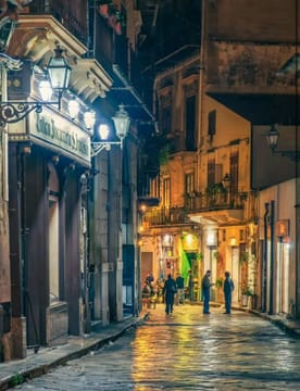 Palermo by Night with Street food, Wine & local legends