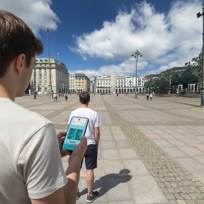 Secrets of Hamburg Self-Guided Exploration Game Tour