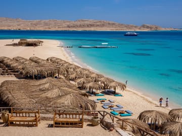 Orange Bay Island Day Trip from Hurghada City Center