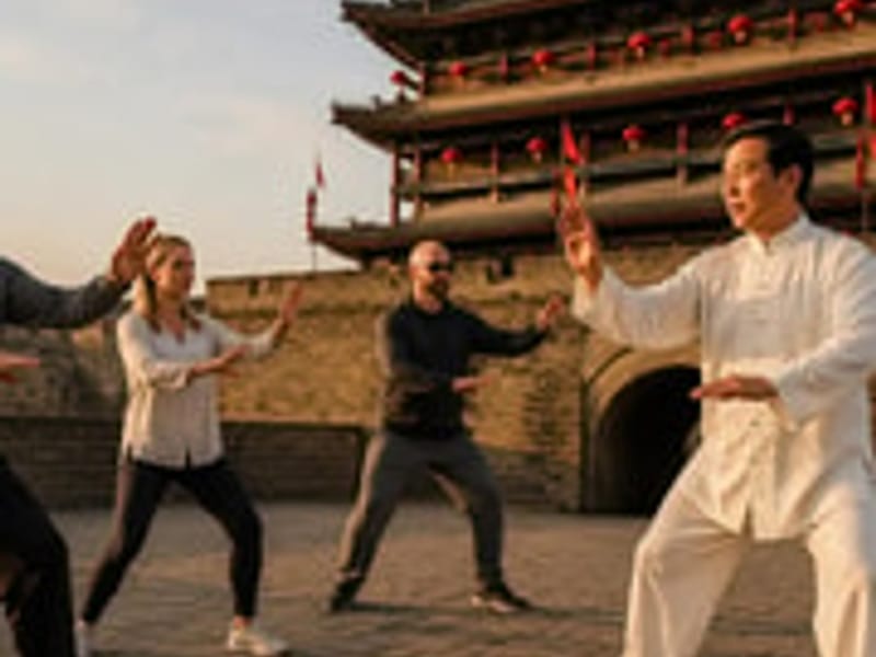 Xi'an: Tai Chi & Kung Fu Class by the Ancient City Wall