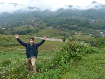 Trekking now in Ta Van village