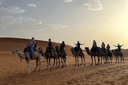 2 Days Private Desert Camp from Errachidia with Camel Trek & Jeep