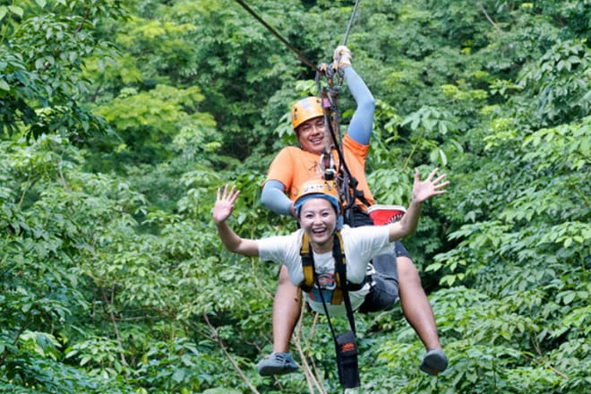 PHUKET-PHANG NGA: Full Day White Water Rafting -Zipline-ATV (30 mins) with Lunch photo 4
