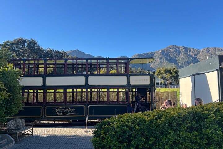 Franschhoek Wine Tram and Wine Tasting Tour with Tram Ticket