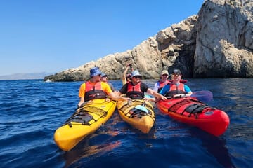 Sea Kayaking and Snorkeling along Anavyssos Coastline