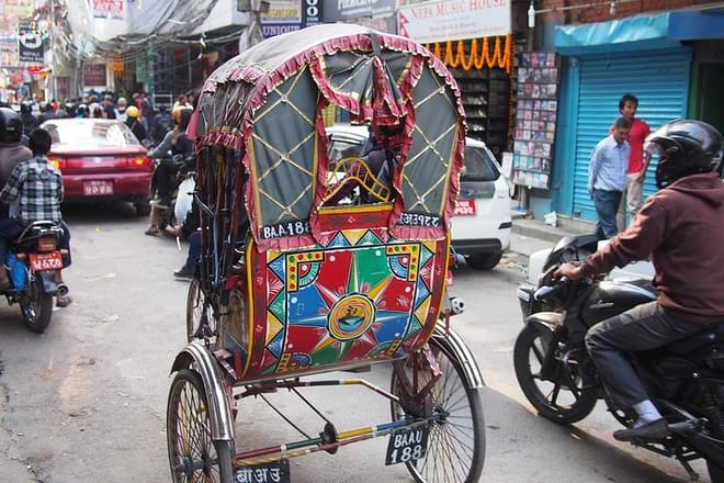 Exploring Kathmandu by Rickshaw photo 3