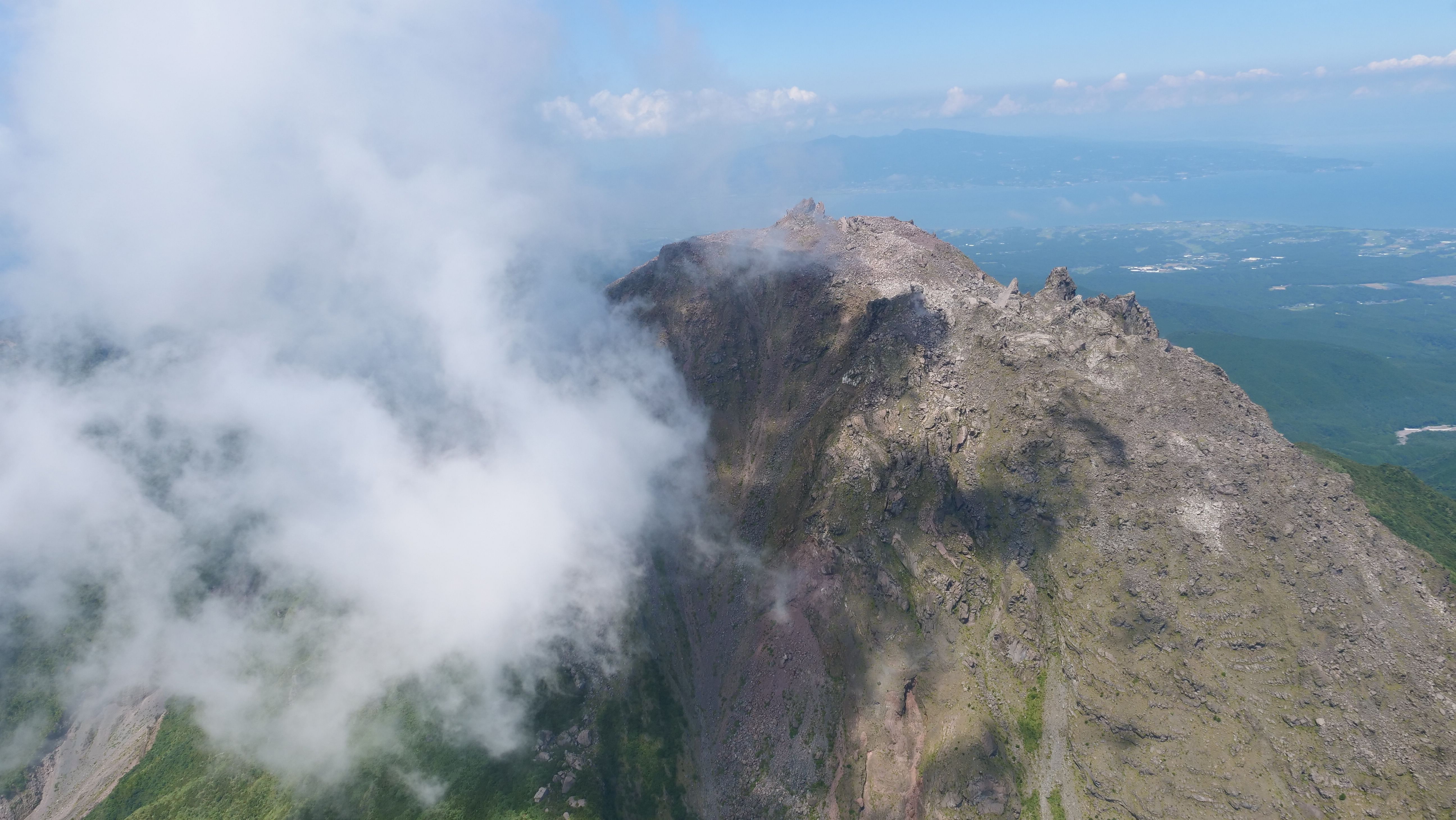 Ooruri Sky Flight ~Short Trip Version~ Let's go see Japan's newest mountain, Heisei Shinzan!