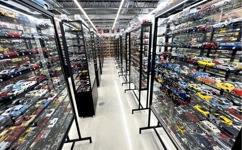 Scale Model Car Tour at Goldvarg Collection in Weston