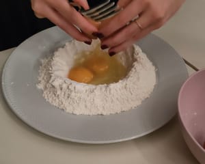 Pasta making lesson in the historic center of Naples