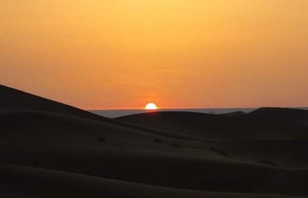 Sunrise Walking Tour of Erg Chebbi Dunes from Erfoud