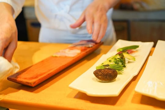 Vegan Friendly Sushi & Okonomiyaki Shibuya Night Foodie Tour