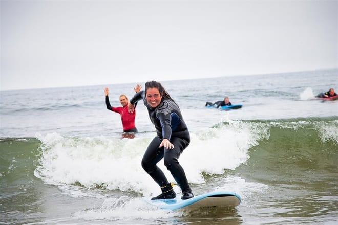Surfing Strandhill Waves. Sligo. Guided. 3 Hours.	 6