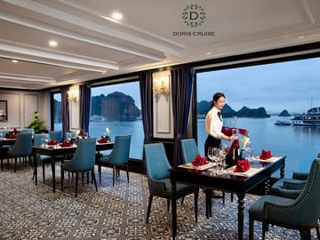 Doris Cruise - Luxury Overnight Cruise in Halong Bay & Lan Ha Bay (2D1N )