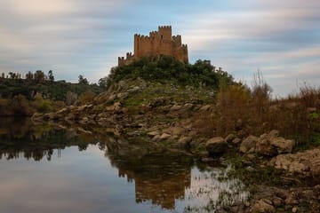 Kayak Tour on the Tagus River near Almourol Castle