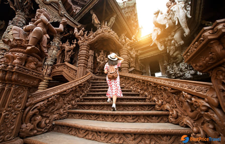 The Sanctuary of Truth Wooden Temple