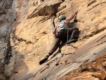 Rock Climbing Adventure in Nagarjun, Nepal