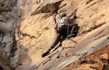 Rock Climbing Adventure in Nagarjun, Nepal