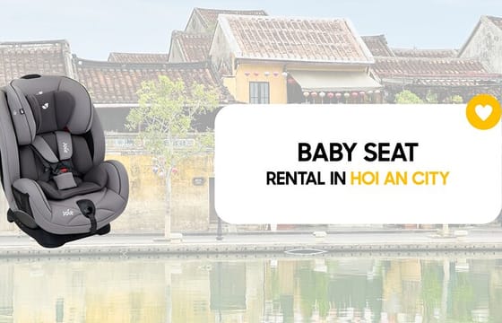 Rent Travel Accessories: Baby Seat, Umbrella, Wheelchair in HoiAn