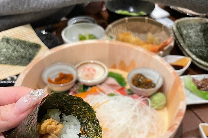 Recommended! [Hand-rolled sushi experience] is a standard at Japanese celebrations, and can be enjoyed for dinner or lunch! !