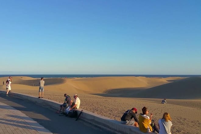 Dunes Maspalomas Panoramic Point of View
